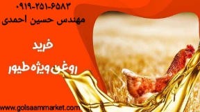 انواع روغن مرغی صادراتی..